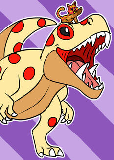 Pizzasaurus Rex ONWARD!